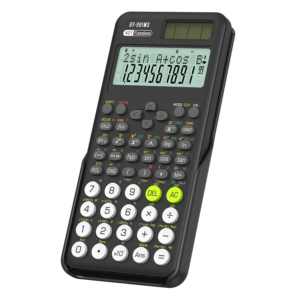Scientific Calculator For Secondary School - Kalkulator naukowy szkolny 991MS, 401 funkcji