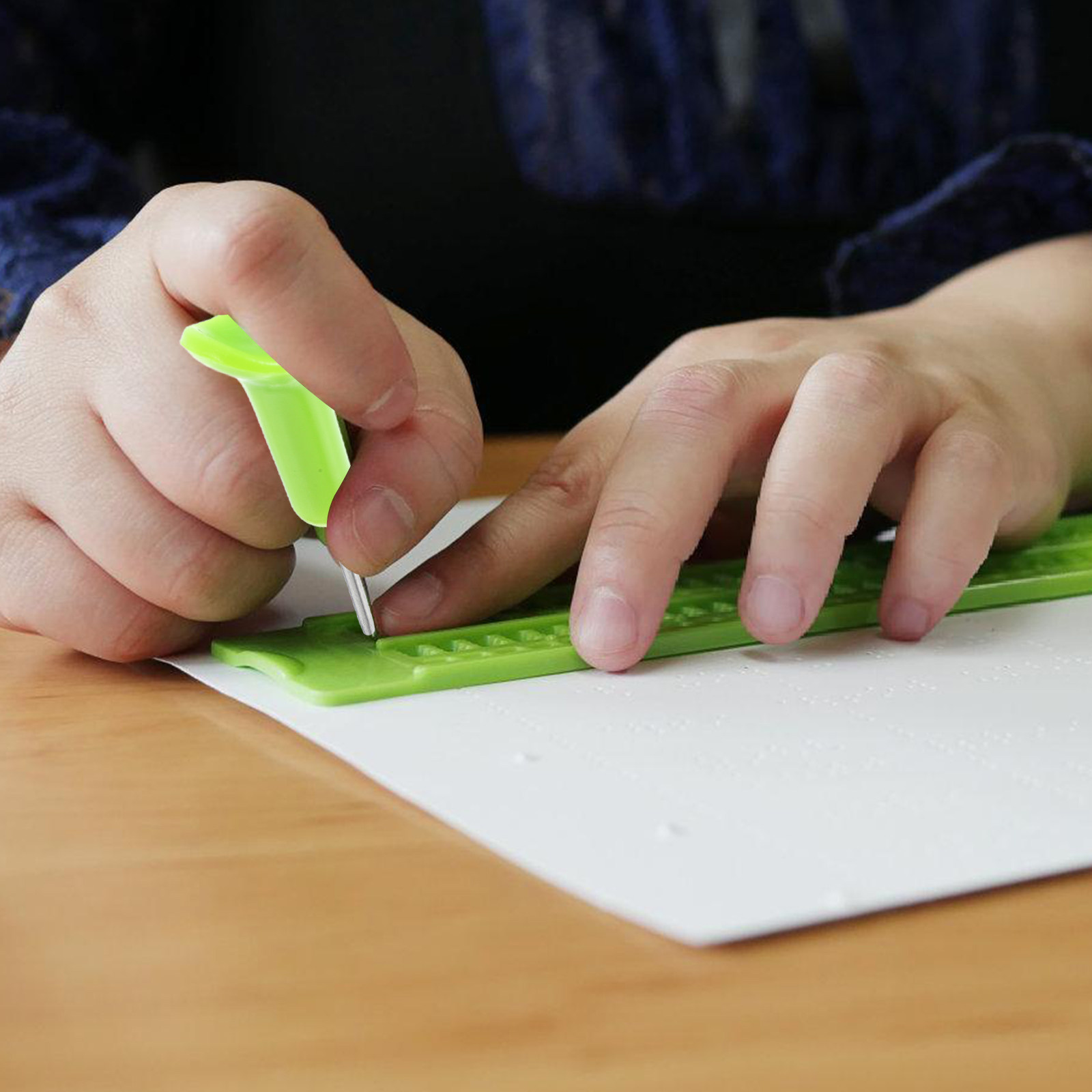Writing Tools - Przenośny, plastikowy, stalowy pisak do pisma
