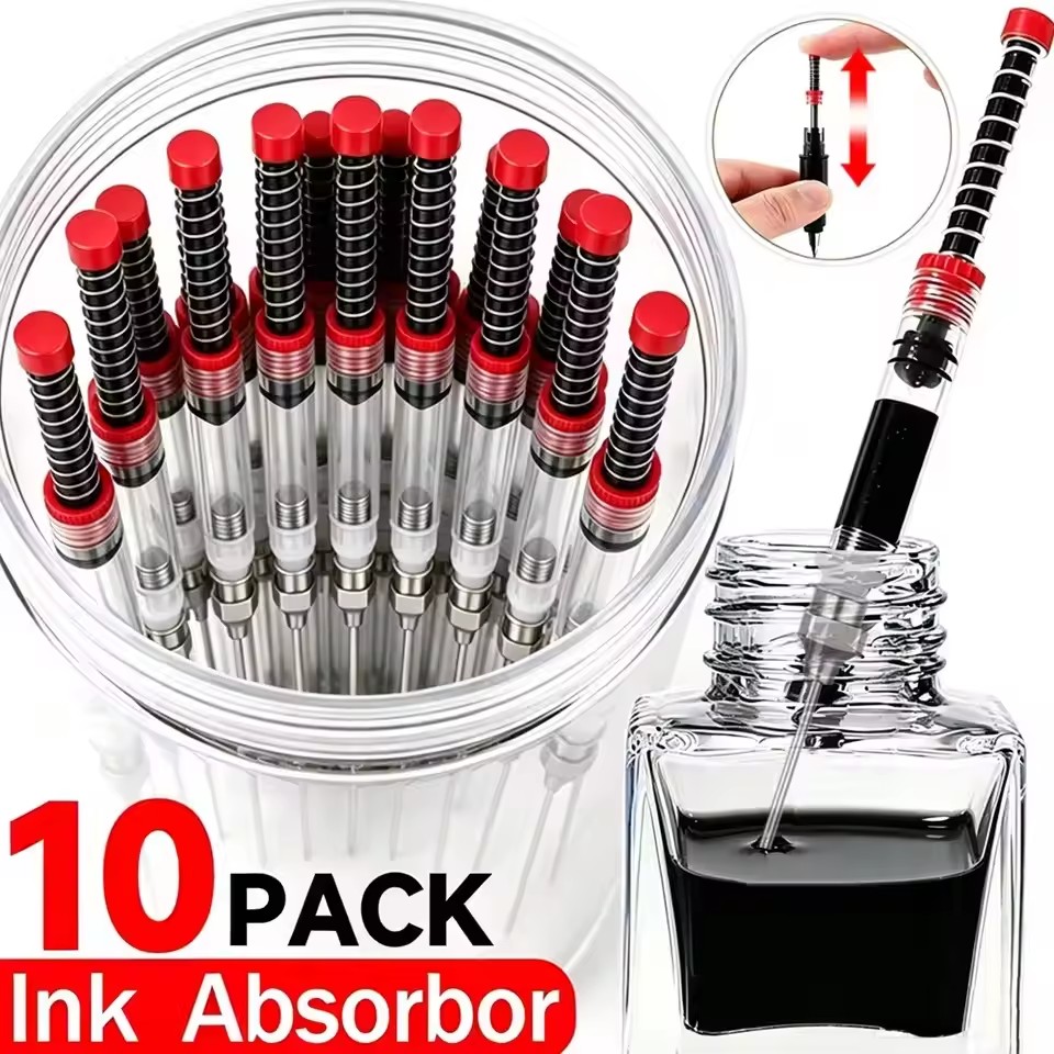 Writing Tools - 1-10 szt. Wstrzykiwacz do piór wiecznych,