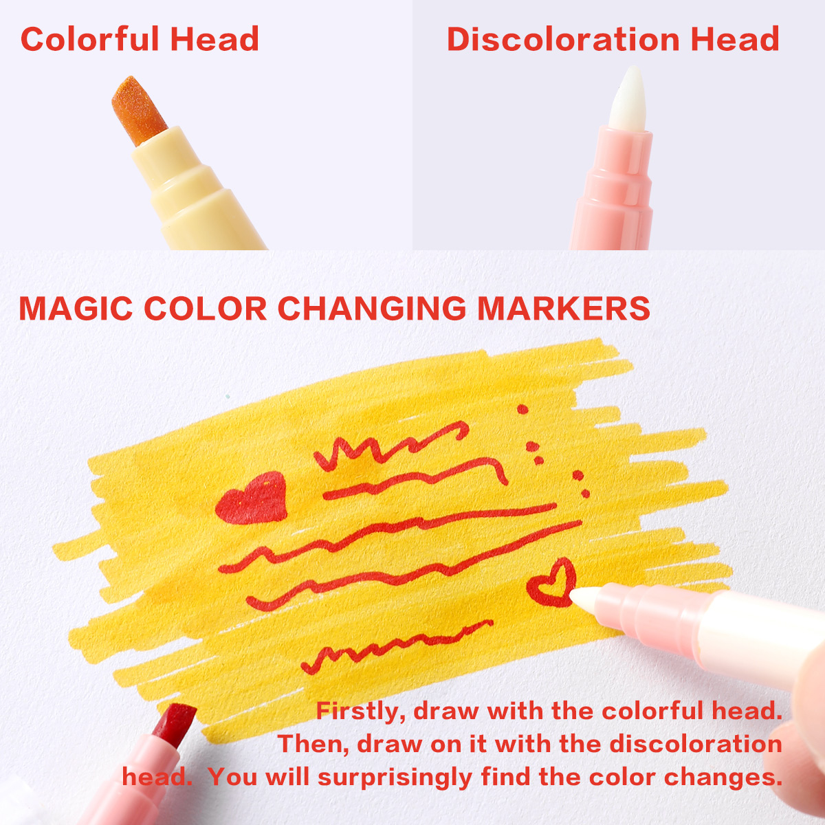 12 szt. Dwustronny magiczny ze – Pastel Highlighter Set Double Ended recenzja i cena