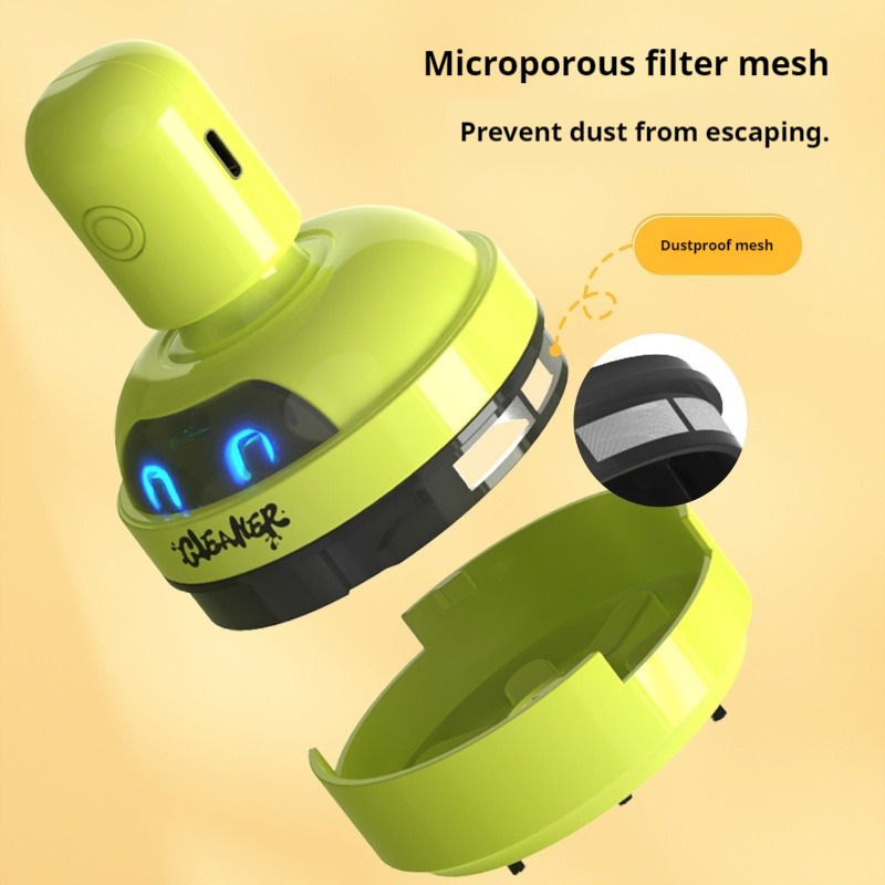 Odkurzacz biurkowy, kreskówkow – Mini Desktop Vacuum Cleaner For Eraser Dust recenzja i cena