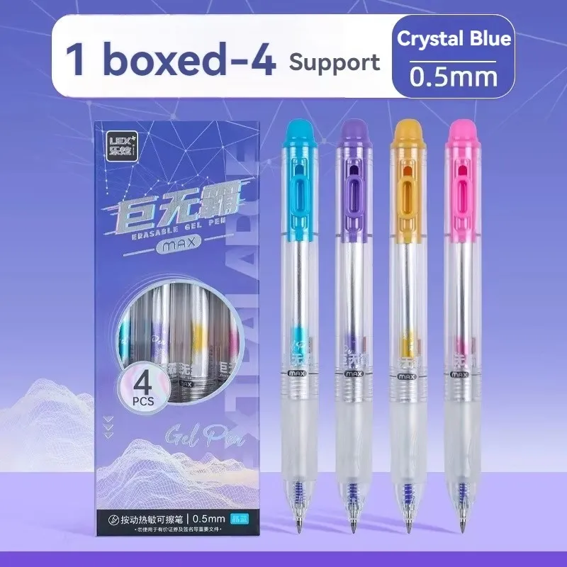 Zestaw 4 długopisów żelowych z – Retractable Eraser Pen Click recenzja i cena