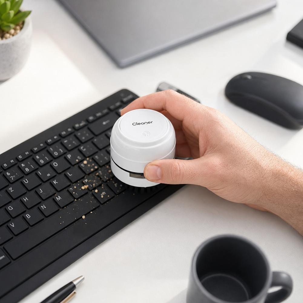 Przenośny, bezprzewodowy odkur – Mini Desktop Vacuum Cleaner For Eraser Dust recenzja i cena